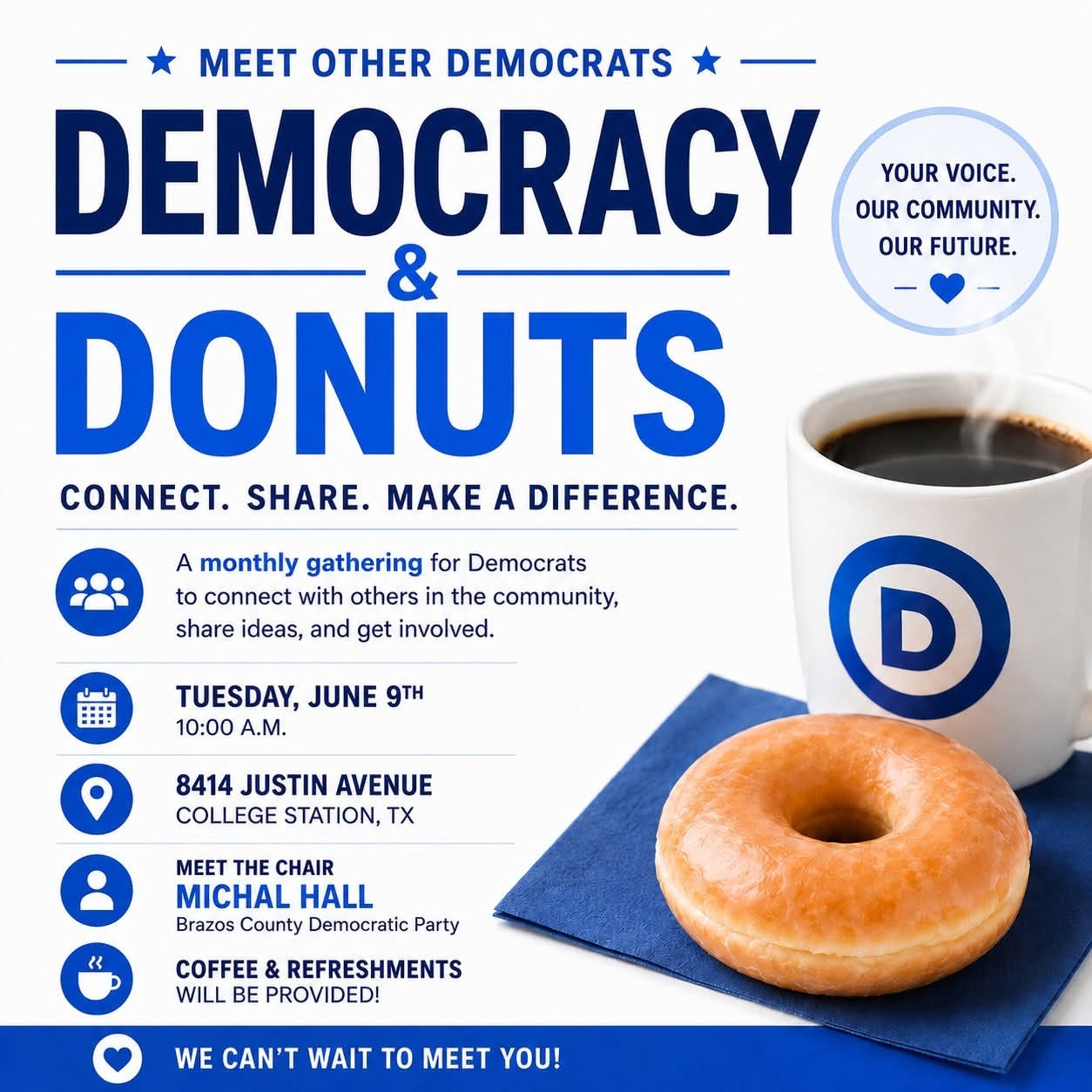 Democracy & Donuts