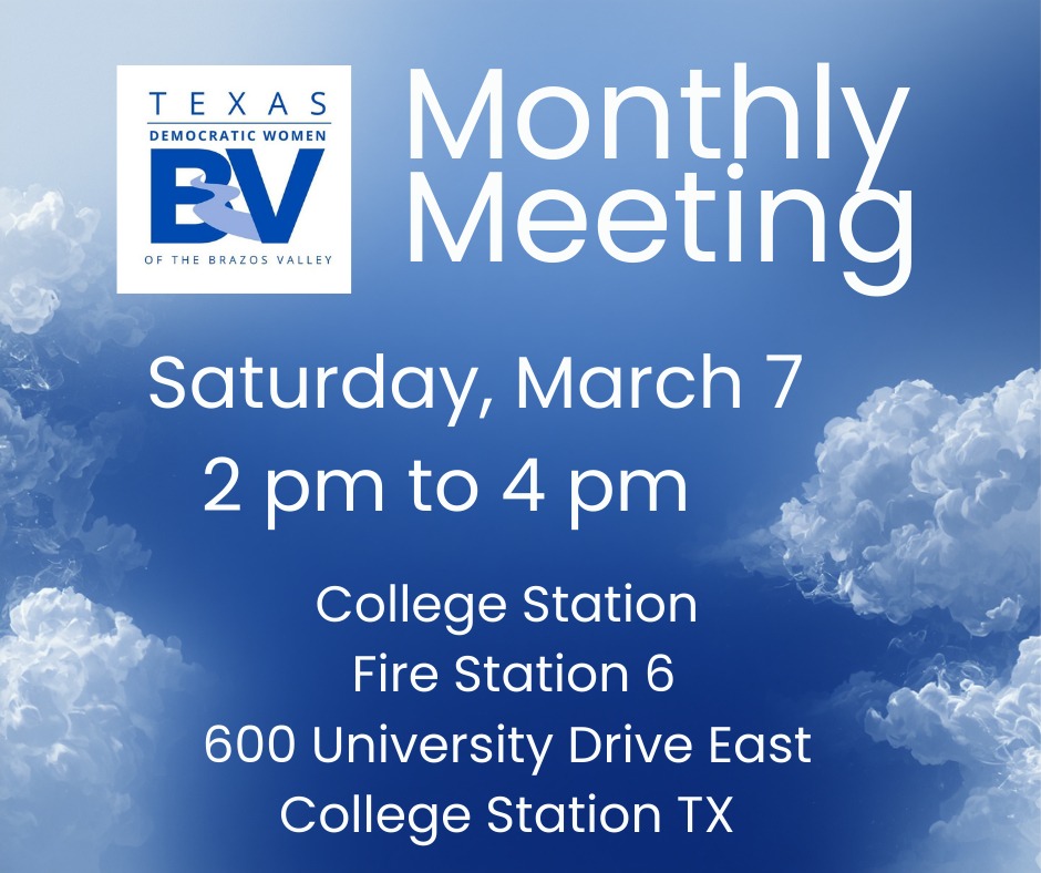 March Monthly Meeting